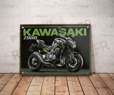 Vintage metal plate Kawasaki Z900 sign garage decoration motorcycle decoration z 900