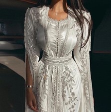Luxury Moroccan Kaftan Ivory