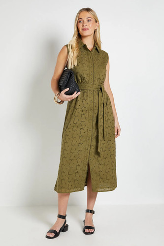 Wallis khaki maxi dress - khaki,