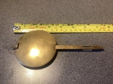 Fusee Clock Brass Pendulum ~