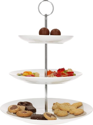 Tier glass cake - tier, stand