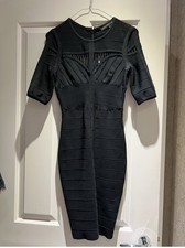 Forever Unique Black Dress Size 1 (UK 8/10) never worn!  Great event dress!