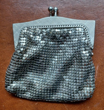 Vintage Glomesh Silver Mesh Chain Mail Purse 1960s