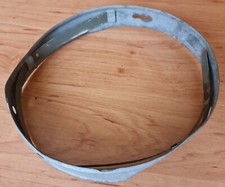 WW2 WW II German Helmet Aluminum Band 1941 Dated Battlefield Relic