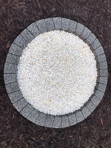 100 grey granite circle - 100,