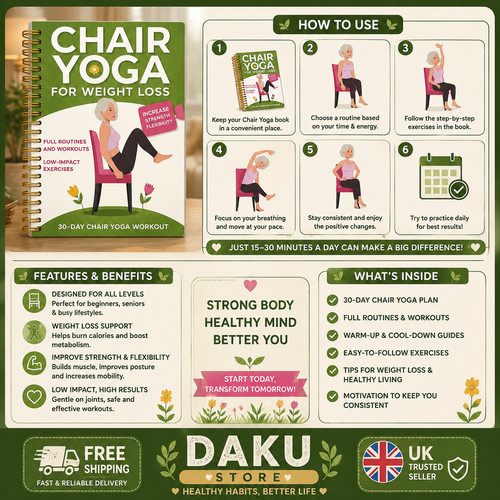 Chair yoga for seniors - chair, 60+