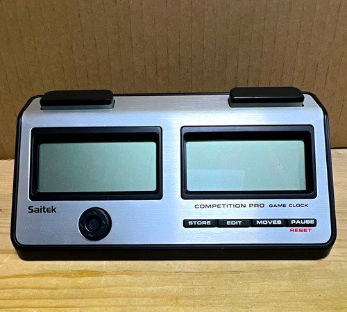 Saitek chess clock timer - chess,