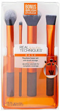 Real Techniques Base Flawless Base Set with brush storage 5 Piece