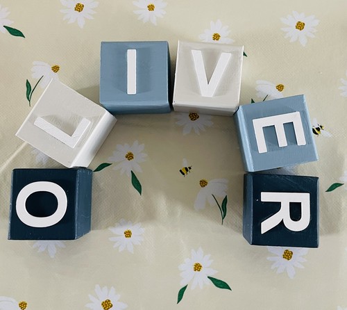 Personalised wooden name - personalised,
