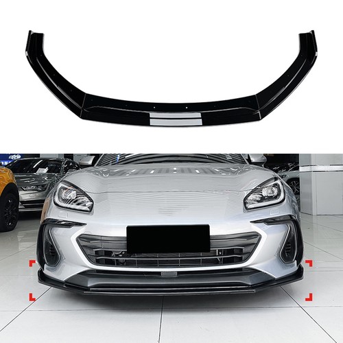 Front bumper spoiler lip - front,