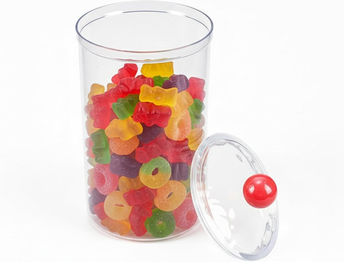 Sweet jars with - lids,, 2000ml