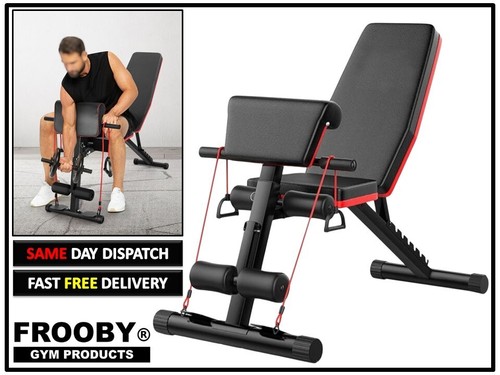Foldable dumbbell gym - gym, bench