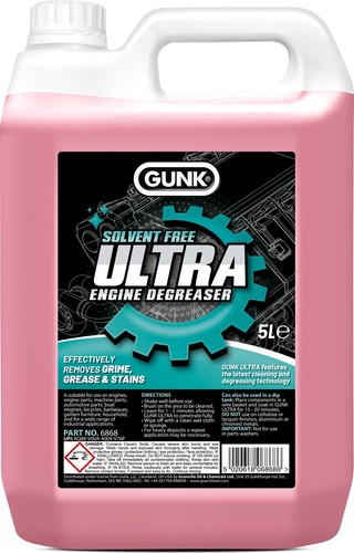 Gunk ultra engine degreaser - 5l,