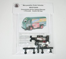 Kit to convert an Oxford Diecast Austin K8 to run on the Faller Car System