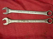 Britool  - 2No. Combination Spanners  17mm, used