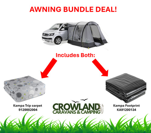 Kampa trip air awning - bundle,