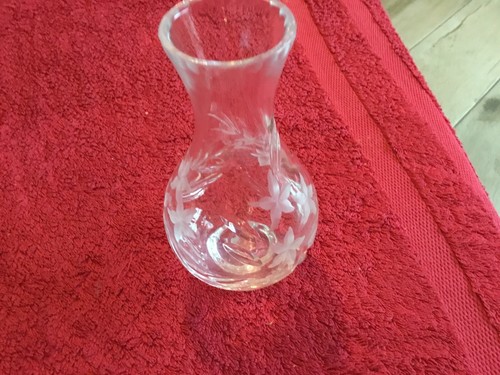 Webb corbett glass bulbous - ,