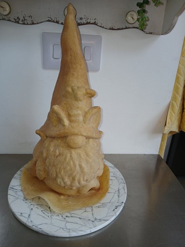 Large latex mould 40cms gnome - 40cms.,