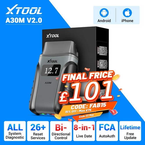Xtool a30m obd2 - a30m, all