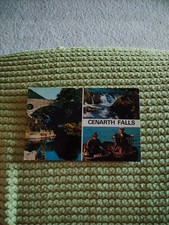 N. P. O Postcard Cenarth Falls (Coracle) Unposted Multi-view 