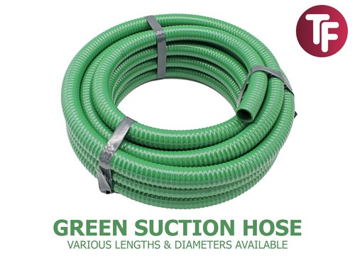 Medium duty green hose suction - hose,
