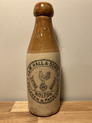 Ginger beer bottle cockerel - ginger,