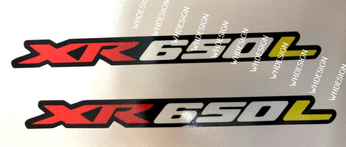 Xr650l decals stickers x2 - xr650l,