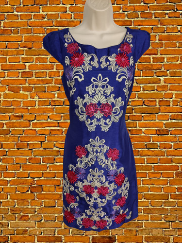 Monsoon blue embroidered - 8,