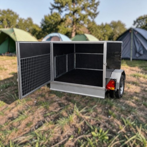 New apache 7x5 box trailer - new,