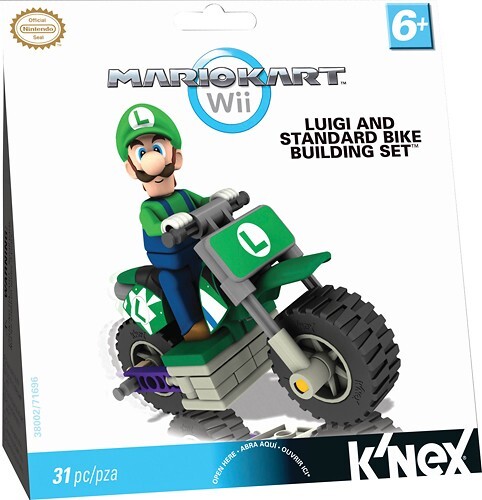 Mariokart luigi bike building - mariokart,