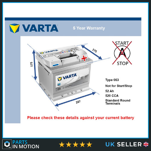 Battery fits mazda mx5 xedos - battery,
