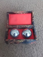 Vintage Chinese Baoding Balls Musical Chime Stress Relievers Health Meditation