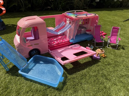 Mattel barbie camper - mattel,
