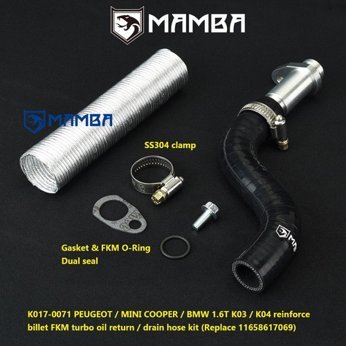 Turbo oil return pipe - pipe, mini