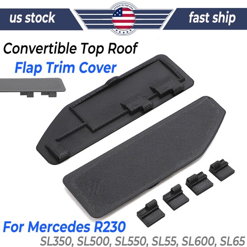 Convertible top flap trim - top, roof