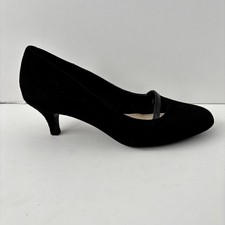 M & S Footglove Black Suede