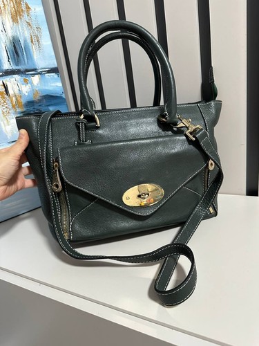 Mulberry black willow tote - mulberry,