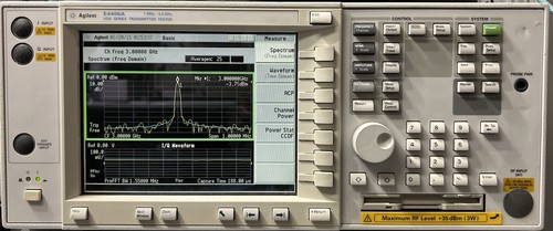 Agilent e4406a vsa transmitter - agilent,