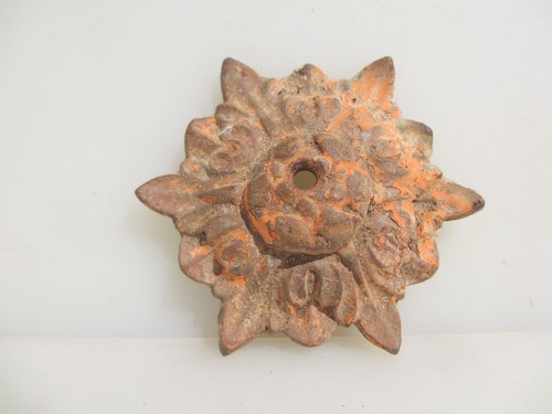 Antique iron ceiling - iron, rose