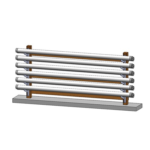 Show jump pole rack - rack,