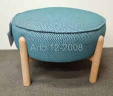 John Lewis & Partners Pillow Footstool, Juno Teal RRP299 (3715)