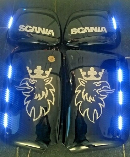 Scania mirror covers - scania, covers!