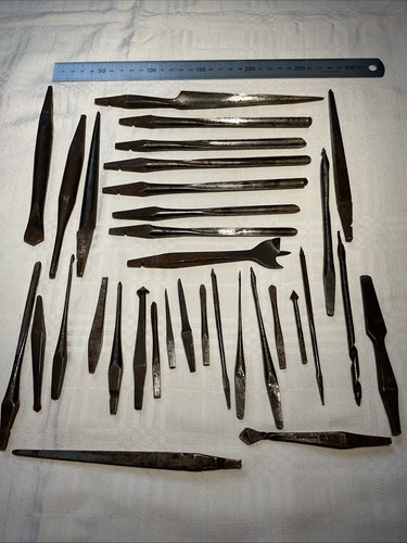 Asstd vintage brace bits - asstd,
