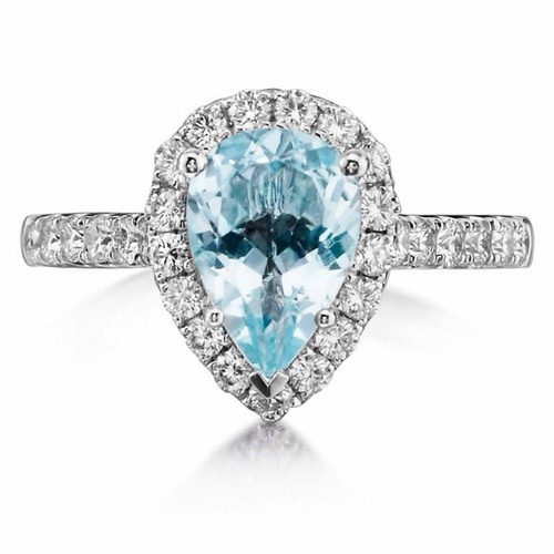 3ct simulated blue aquamarine - 3ct,