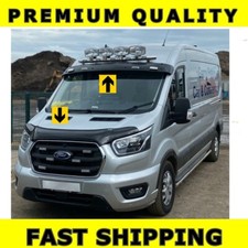 2IN1 FORD TRANSIT MK9 2019+  SUNVISOR SUN VISOR & BONNET DEFLECTOR GUARD