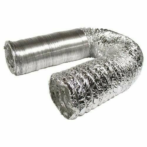 Aluminium ducting flexible - aluminium,