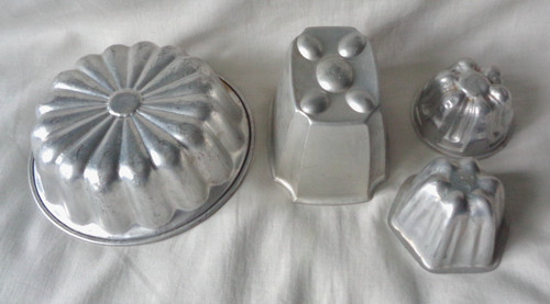 Vintage aluminium jelly - aluminium,