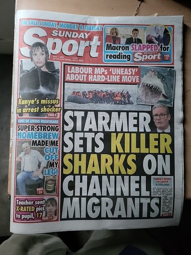 Sunday sport newspaper - sunday,