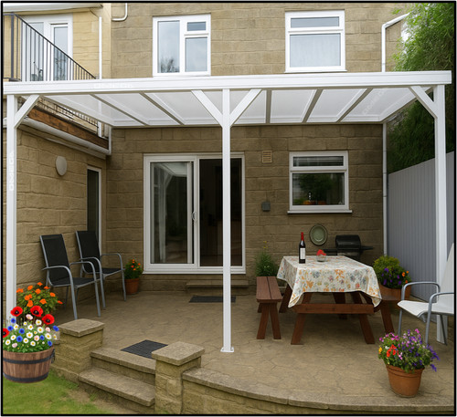 Aluminium canopy carport - carport, patio