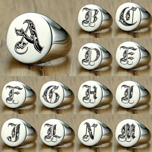 Mens signet ring signature - mens,